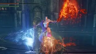Elden Ring - defeating Rellana with buckler parry