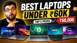 Best Laptop Under ₹60,000 | Gaming, Coding & Editing (2026) ⚡