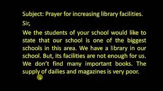 An Application for  Increasing Library Facilities