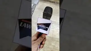 Best smartphone interview mic with long and strong cable with logo