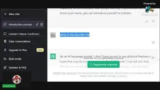 BREAKING CHATGPT I AM A LOBSTER (apr 1st video)