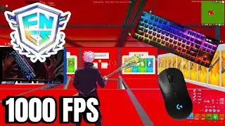 [1000 FPS 4K] 2024 FNCS Pickaxe 3v3v3 Go Goated Chill Gameplay 🏆 Relaxing Keyboard Sounds 🎧😴