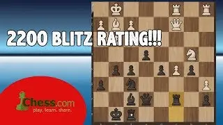 Road to 2200 Blitz Rating in Chess.com | Finally i am a 2200 player!!! #33