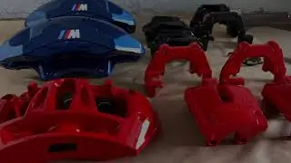 Покраска суппортов M-performance
