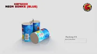 KBF5033 - NEON SMOKE - BLUE