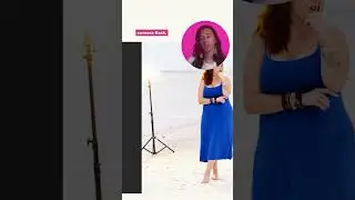 Senior Portrait Session Edit On Overcast Day in Honeymoon Island Dunedin Florida #shorts