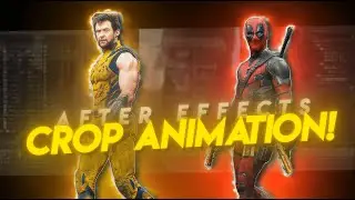 How I make a Simple Crop Animation on After Effects..