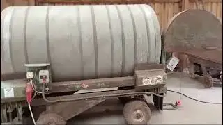 GREGOIRE M4 MOBILE DRUM COMPOST MIXER