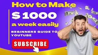 A Step-by-Step Guide for beginners..How to make money from home on YouTube 2023 Strategies