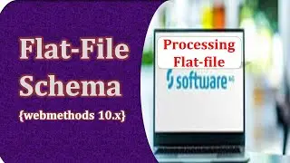 Software Ag webmethods 10.15||FlatFile Record with ID||FlatFile Handling||Processing  FlatFile in wM