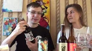 Обзор на кухне:пивоTDH Mango IPA,Spicy brown ale,Tropical wheat ale&Eclipse moon (feat.beer_manager)