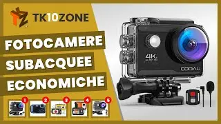 Le 5 migliori fotocamere subacquee economiche