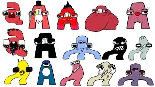 Alphabet Lore But A Is All Different Versions (Full Version)