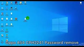 Oppo A54 CPH2241 Password Unlock done By spflashtool
