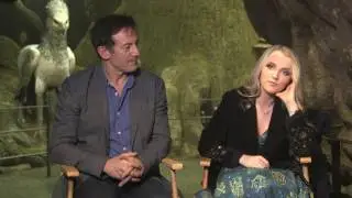 Forbidden Forest WB Studio Tour London: Jason Isaacs and Evanna Lynch Interview