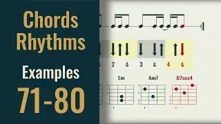 Chords and Rhythms Ex. 71-80