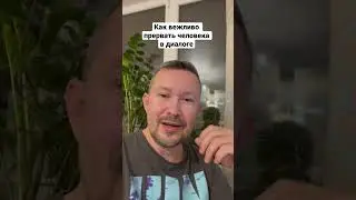 Как вежливо прервать человека в диалоге