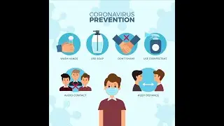 Coronavirus Prevention Tips - adobe after effects - Animation ( Object moving) |Computers Academy