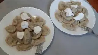 САМЫЕ ВКУСНЫЕ ВАРЕНИКИ С КАРТОШКОЙ И ГРИБАМИ!!!