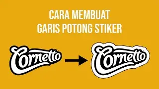 Cara Membuat Garis Potong Stiker dengan Adobe Illustrator