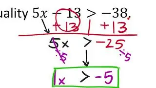 Solving Single Variable Inequalities (8th Grade Math Unit 3 Lesson 1)