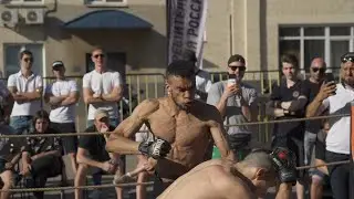 ZIMBABO vs BOXER !! Wild K.O. !!