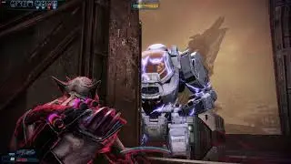 Mass Effect 3. Solo Platinum. Vorcha Engineer. Giant. Cerberus.