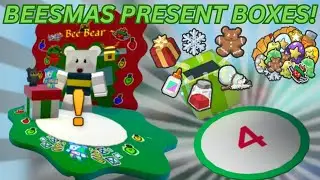 Opening Beesmas 2024 Present Boxes 3-9! | Bee Swarm Simulator
