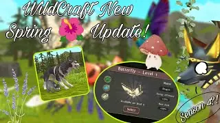 WildCraft New Spring 🌺 Update!! - Coming soon! 🪻💗🍄