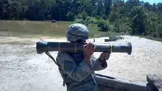 AT4 rocket launcher training. AP Hill. US Army