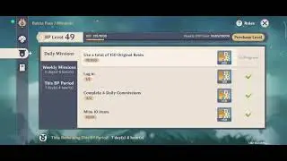 Last moment weeeeekly missions gooo... | Genshin Impact Live Stream