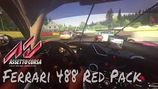 Assetto Corsa Red Pack Ferrari 488 GT3 SPA Super FOV