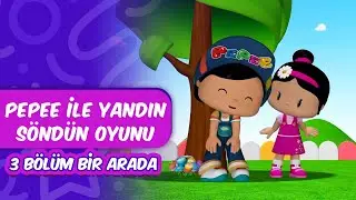 Pepee ile Yandın Söndün Oyunu🌕🌚 | Leliko ve Pisi İle 3 Bölüm Bir Arada | Düşyeri