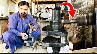 Amazing Technique in Crankshaft Broken Thread Repairing | Amazing Technology Workshop