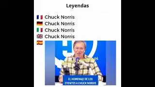 A humorous tribute to Chuck Norris 😊