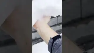 Holding a -196°C Snowball