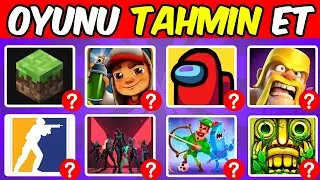Oyunları Tahmin Edebilir Misin? 🎮 Oyun Tahmin Etme 🎲 Kolay Orta Zor