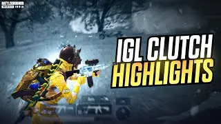 IGL Clutches Highlights [ 90 FPS ] 🔥 4 Finger Claw + Gyro | BGMI