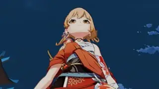 Trying Yoimiya's Nob- Elemental Burst in Genshin Impact