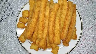 Сырные палочки - очень вкусная закуска !