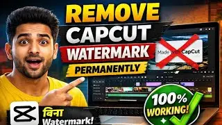 CapCut Watermark Remove Permanently 🔥 | CapCut Without Watermark 2026 | 100% Working Trick