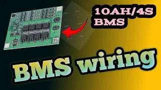 सोलर पॉवर एनर्जी#, सोलर battery मे BMS कैसे लगाएं #battery बनाने का सही तरीका#
