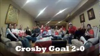 Canadian's React to Gold Medal Win vs. Sweden in 2014 Winter Olympics
