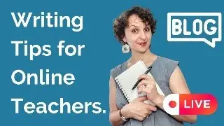 Tips to write online with confidence so you can impact and sell more | For online language teachers.