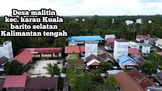 drone view desa malitin