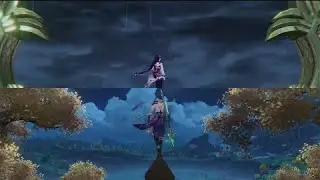 After Dark - Genshin Impact Baal/Xiao Edit