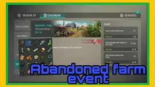 I pass the abandoned farm event with a grenade Ldoe, last day on earth Survival season24