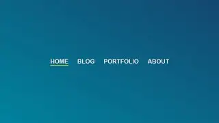 How To Create Tab Indicator Using HTML And CSS | Menu Items Hover Effect