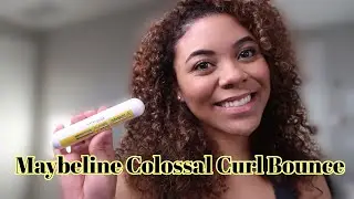 MAYBELLINE THE COLOSSAL CURL BOUNCE  MASCARA REVIEW