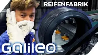 Gib Gummi! 2 Tage lang schuften in der Reifenfabrik | Galileo | ProSieben